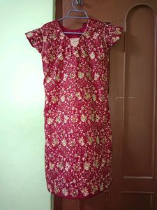 Beautiful Maroon Kurta
