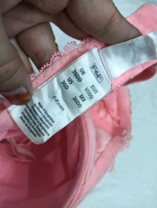 Pink Lace🤎 Padded Bra🤎 36 DD