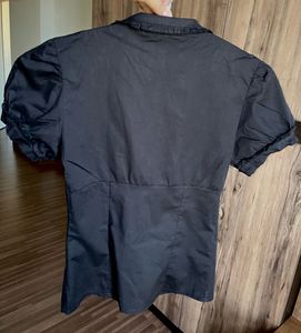 Vintage Y2K puff sleeve shirt