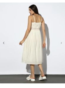 Embroidered Cream Sundress