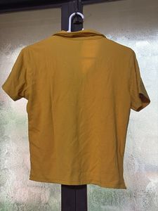 Yellow Collared T-Shirt