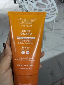 Conscious Chemist Body Guard SPF 50 Lotion