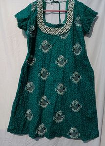 green kurtha.