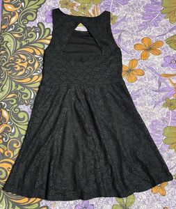 Black short Mini Dress