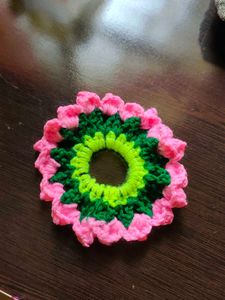 Handmade Crochet Scrunchie