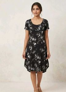 Chic Floral Print dress