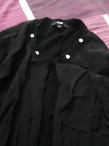 Black Shrug Bust Size 24 To 26
