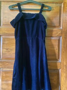Barbie velvet mini dress