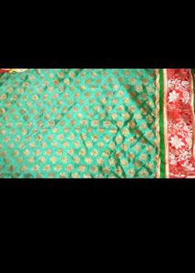 Green Dress Material Kurti