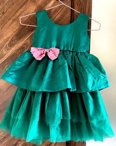 Emerald Green Party Dress