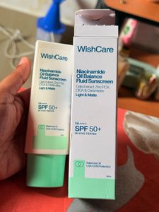 WishCare Niacinamide Oil Balance Sunscreen
