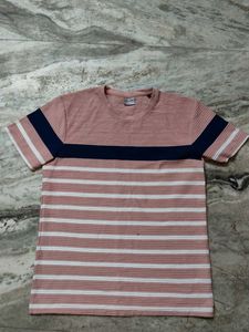 Striped Crew Neck T-Shirt
