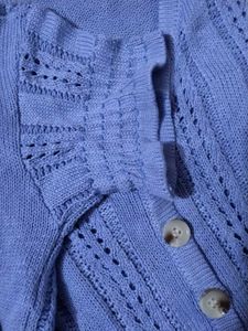 Light Blue Knit TOP