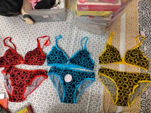 Bra &amp; Panty Sets Combo Of 3