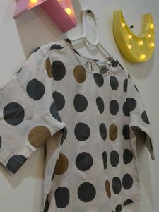 Polka Dot Crop Top