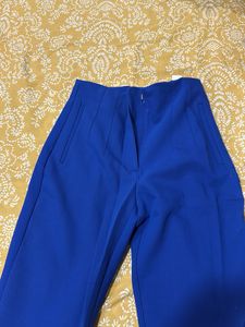 Royal Blue Wide Leg Pants