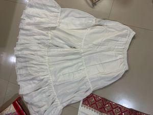 white Embroidered Kurta Set