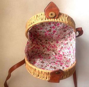 Woven Crossbody Bag