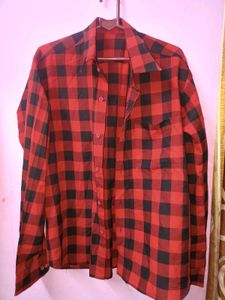 Classic Red &amp; Black Checkered Shirt