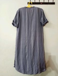 Casual Striped grey kurta 🩶