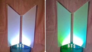 New BTS Logo LED Lamp Light