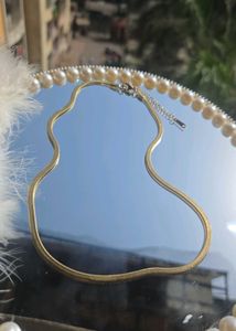 Elegant Gold Snake Chain Necklace