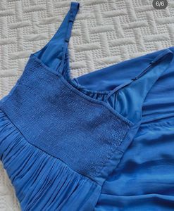 Blue Sundress with Slit