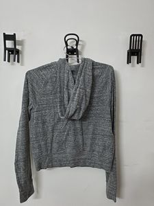Grey Zip-Up Hoodie