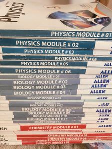 Toppers' #1 Choice |🔥 ALLEN NEET Modules 24Set