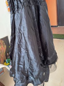Black Smocked Cami Dress