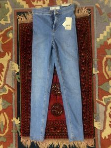 Topshop Light Wash Skinny Jeans - New