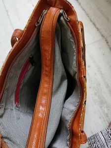 Boho Patchwork Tote Bag - Hand ba