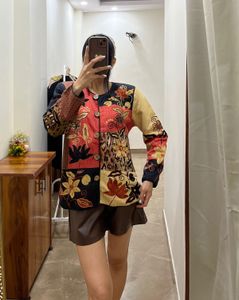 Embroidered Patchwork Floral  Motifs Blazer