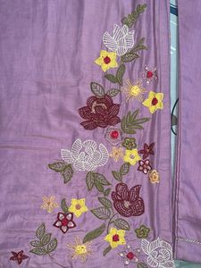 Embroidered Kurta Set with Pants