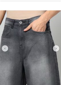 SHEIN Men’s Black Wash Jeans