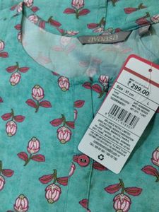 Aqua Printed Kurta comfortable for summer