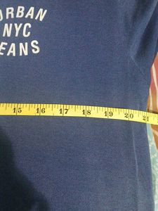 Urban NYC Jeans Blue Polo Shirt