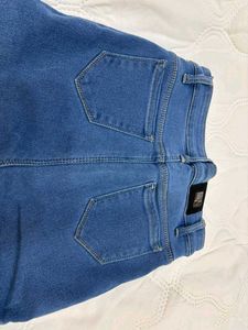 Women's Blue Flared Denim Jeans