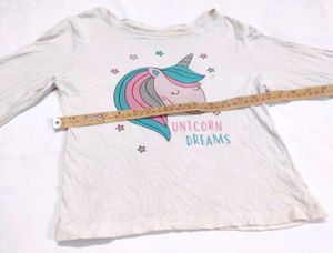 Unicorn Baby Girl Dreams Long Sleeve T-Shirt
