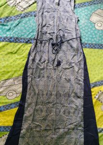 Desi Fusion Blue Long Maxi Dress