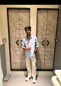Men's Beige Cargo Pants