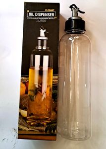 Plastic Oil Dispenser Bottle (1ltr)