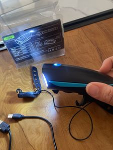 Bicycle Horn with Light - Type C Charging