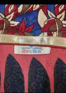 branded Silk  chiffon saree