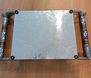 New Silver Royal Look Tray Antique