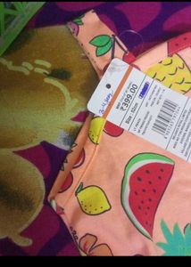 2-3 year Adorable Fruit Print Girls Dress