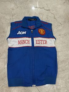 Manchester United Sleeveless Jacket for Boys