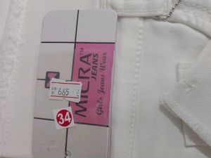 White jeans 34 - New With Tag