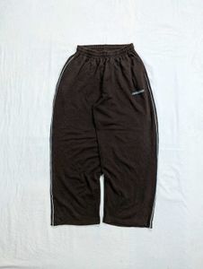 IetsFrans Brown Baggy Fit Sweatpants ( unisex )