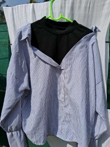Women's Dolman Sleeve Oversized Shirt